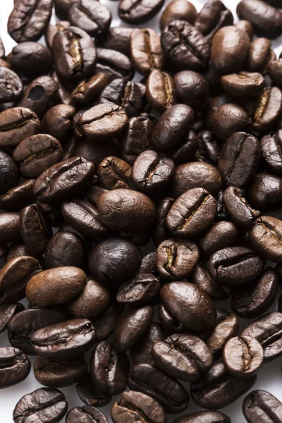 Fresh coffee beans background — Stock Photo, Image