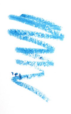 Mavi renk göz farı kalem kontur arka plan üzerinde