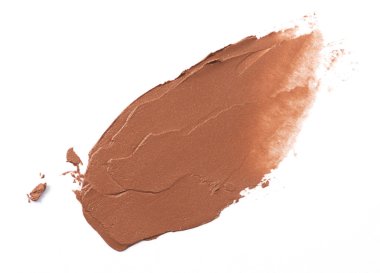 Kahverengi renk ruj kontur beyaz arka plan üzerinde