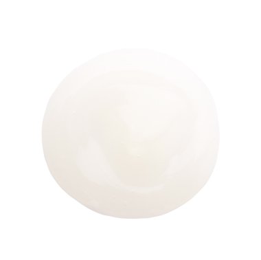 Bej renkli losyonu yuvarlak arka plan teslimi 