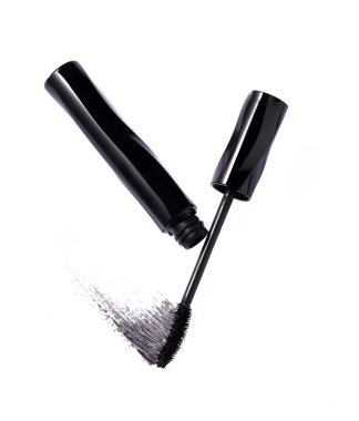 Rimel fırçası arka plan üzerinde