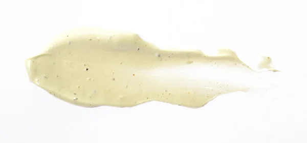 Colore beige macchia crema colpo su sfondo — Foto Stock