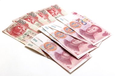 Çin hundread faturaları üstünde tepe-in hong kong hundread faturaları