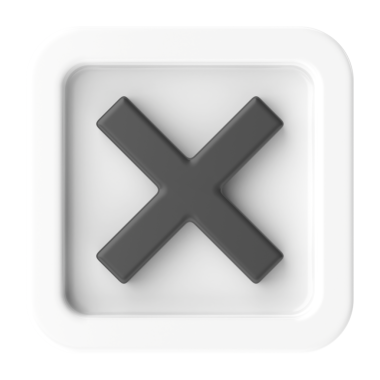 Çapraz. 3B illüstrasyon.