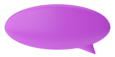 Konuşma balonu. Konuşma balonu. Mesaj kutusu. 3B illüstrasyon.