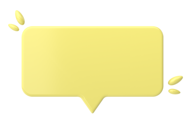 Konuşma balonu. Sohbet balonu. 3B illüstrasyon.