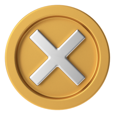 Çapraz. 3B illüstrasyon.