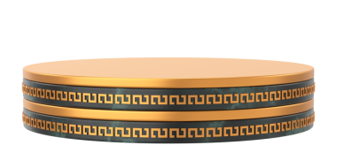 Çin Yeni Yılı için 3D podyum. Bahar Festivali.