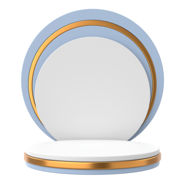 Ürün sergisi. Üç boyutlu podyum. 3B platform.