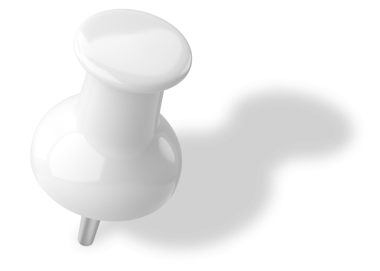 Pimi çek. Çizim iğnesi. Gölgeli 3B iğne.