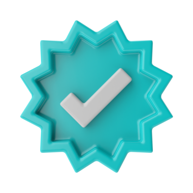 3 boyutlu kutucuk simgesi. 3B kontrol listesi.