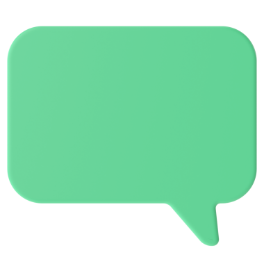 Konuşma balonu. Konuşma balonu. Mesaj kutusu. 3B illüstrasyon.