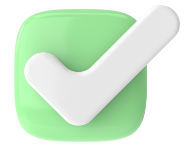 İşaretle. Hesap kutusu. 3B illüstrasyon.