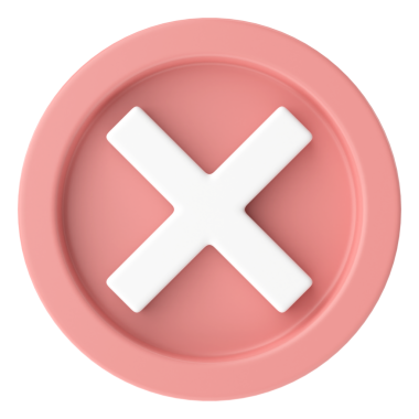 Çapraz. 3B illüstrasyon.