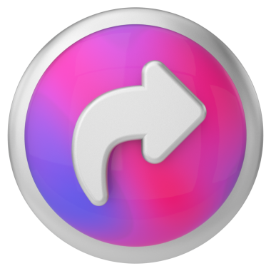 Simgeyi paylaş. Paylaş düğmesi. 3B illüstrasyon.