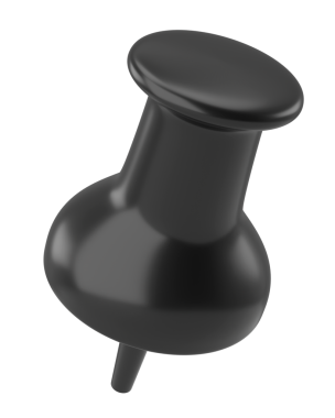 Pimi çek. Çizim iğnesi. 3 Boyutlu iğne.