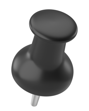 Pimi çek. Çizim iğnesi. 3 Boyutlu iğne.