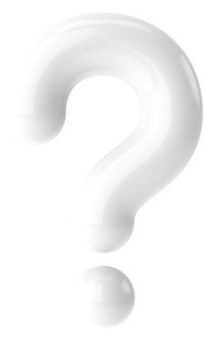 Soru işareti işareti. 3B soru işareti.