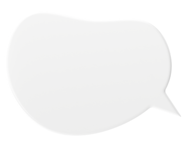 Konuşma balonu. Sohbet balonu. Mesaj kutusu. 3B illüstrasyon.