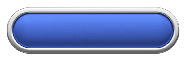 Üç boyutlu düğme. Boş tuş. 3B illüstrasyon.