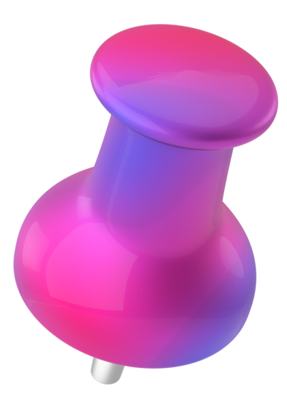 Pimi çek. Çizim iğnesi. 3 Boyutlu iğne.