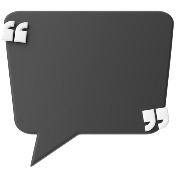 Konuşma balonu. 3B metin kutusu.