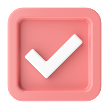 Hesap kutusu. İşaretle. 3B illüstrasyon.