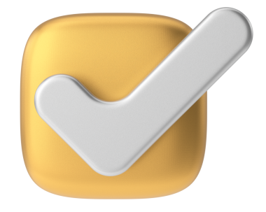 İşaretle. Hesap kutusu. 3B illüstrasyon.