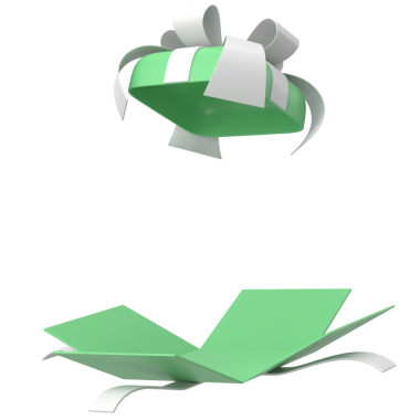 Hediye Kutusu açıldı. Üç boyutlu hediye kutusu. Hediye kutusunu aç.