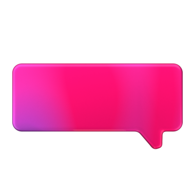 Üç boyutlu mesaj kutusu. 3B etiket.