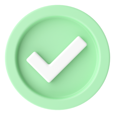 3 boyutlu kutucuk simgesi. 3B kontrol listesi.