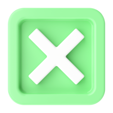 Çapraz. 3B illüstrasyon.