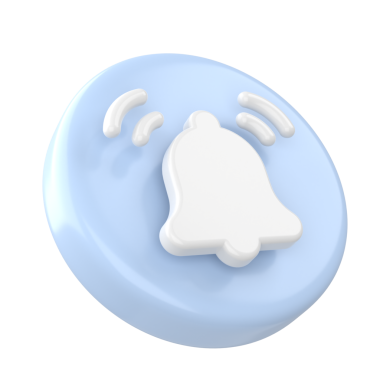 3D abone simgesi. Üye olma düğmesi. 3B öge.