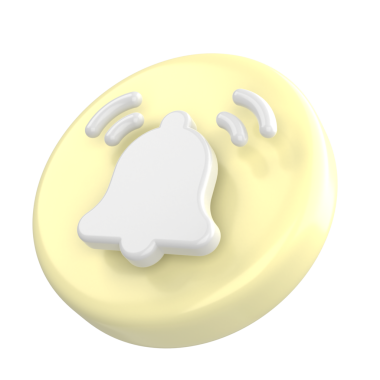 3D abone simgesi. Üye olma düğmesi. 3B öge.