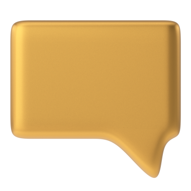 Konuşma balonu. Konuşma balonu. Mesaj kutusu. 3B illüstrasyon.