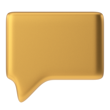 Konuşma balonu. Konuşma balonu. Mesaj kutusu. 3B illüstrasyon.