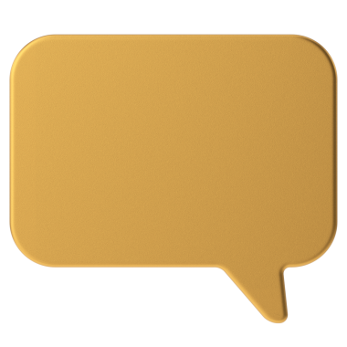 Konuşma balonu. Konuşma balonu. Mesaj kutusu. 3B illüstrasyon.