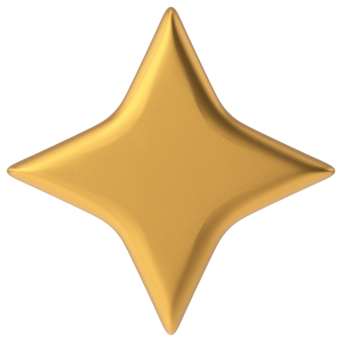 Yıldız patlaması. Üç boyutlu yıldız. Spangle etkisi. 3B illüstrasyon.