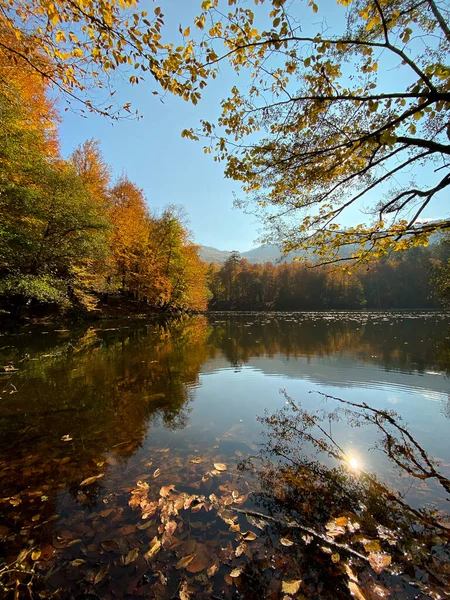 Sonbaharda inanılmaz doğa manzarası