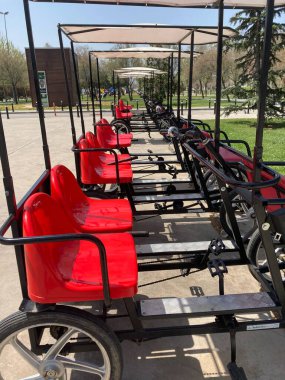 İstanbul 'da aileler için şehir bisikleti 