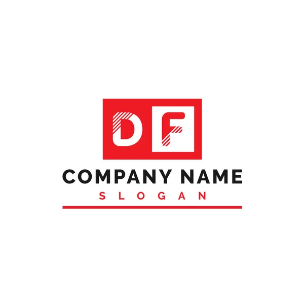 Dfロゴデザイン Letter Logo ベクターイラスト ベクター — ストックベクタ