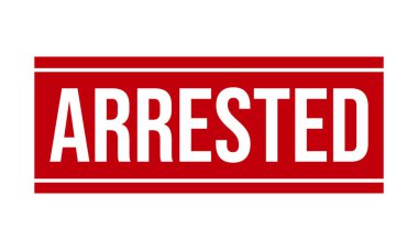 Tutuklu Lastik Grunge Damga Mührü Vektörü