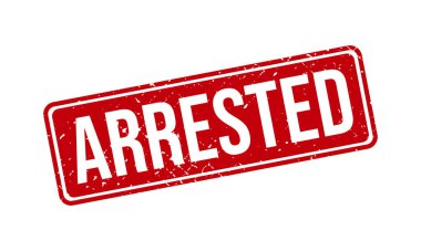 Tutuklu Lastik Grunge Damga Mührü Vektörü