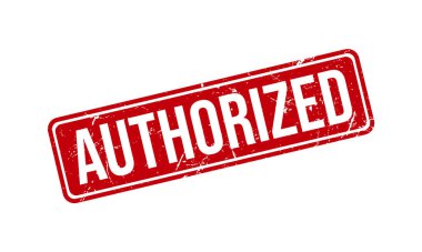 Yetkili Lastik Grunge Damga Mührü Vektörü