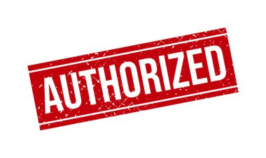 Yetkili Lastik Grunge Damga Mührü Vektörü