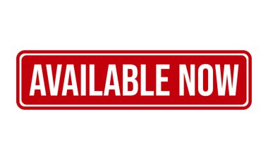 Kullanılabilir Şimdi Lastik Grunge Damga Mühür Vektör Çizimi