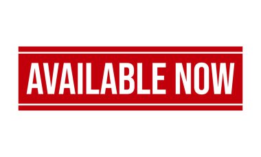 Kullanılabilir Şimdi Lastik Grunge Damga Mühür Vektör Çizimi