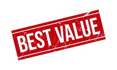 En İyi Değer Kauçuk Grunge Mühür Vektörü İllüstrasyonu