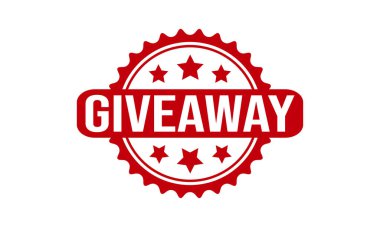 Hediye Kauçuk Grunge Mühür Vektör İllüstrasyonu