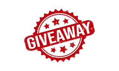 Hediye Kauçuk Grunge Mühür Vektör İllüstrasyonu